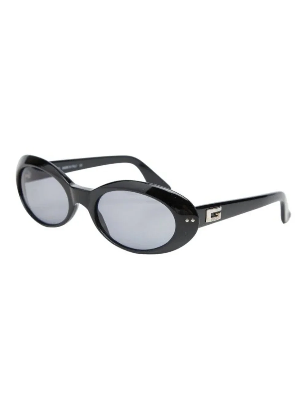 Gucci Sunglasses Eyewear Oval Frame S Black Acetate